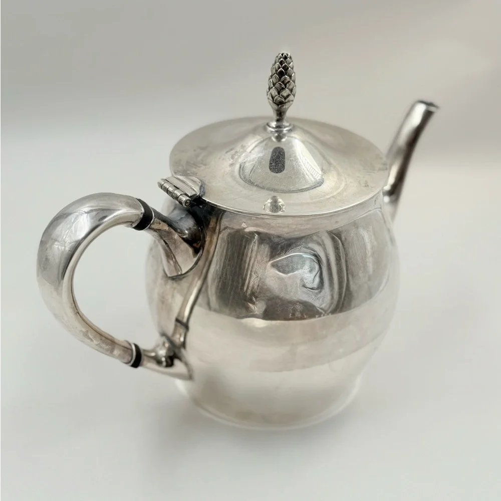 Vintage Gorham Paul Revere Silver-plate Tea Pot YC792